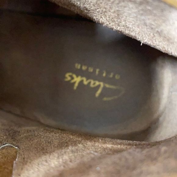 Clarks Artisan Gelata Siena Boots Tan Suede Boot Womens 11 M Ankle Booties - Picture 9 of 14